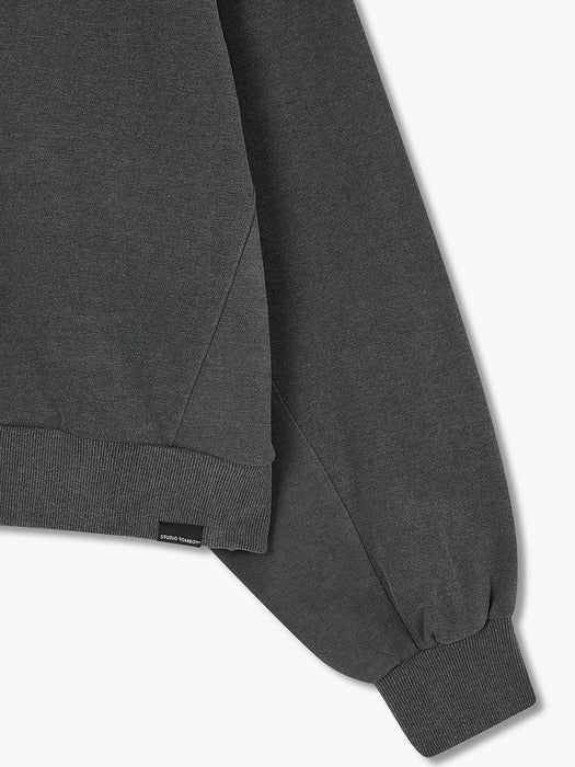 Studio Tomboy Pigment Small Print Man-to-Man_Dark Gray 9175322978_FW2025