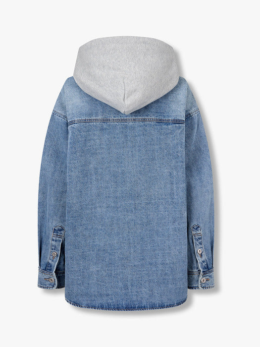 Studio Tomboy Hooded Denim Shirt_Blue 9175313972_FW2025