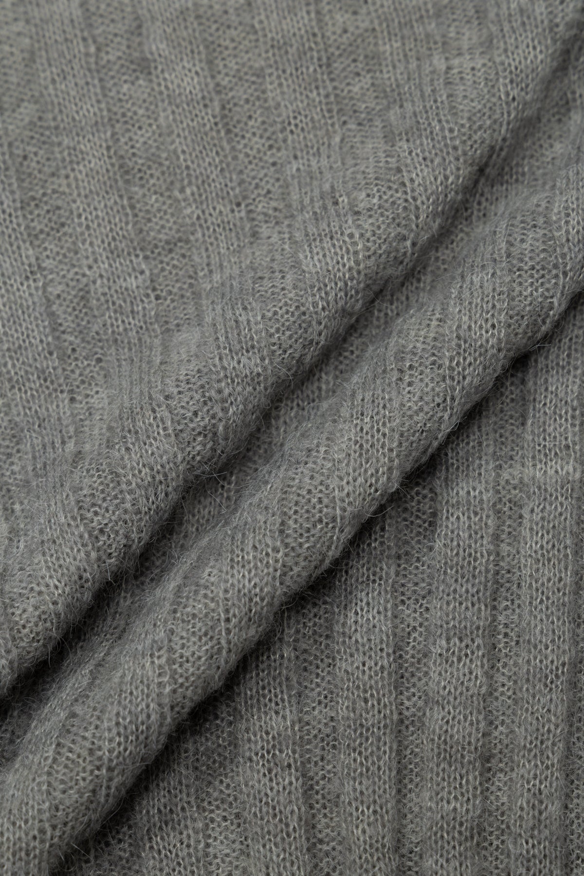 Overdue Flair  KID  FLARED SLEEVE KNIT_GREY_FW2025