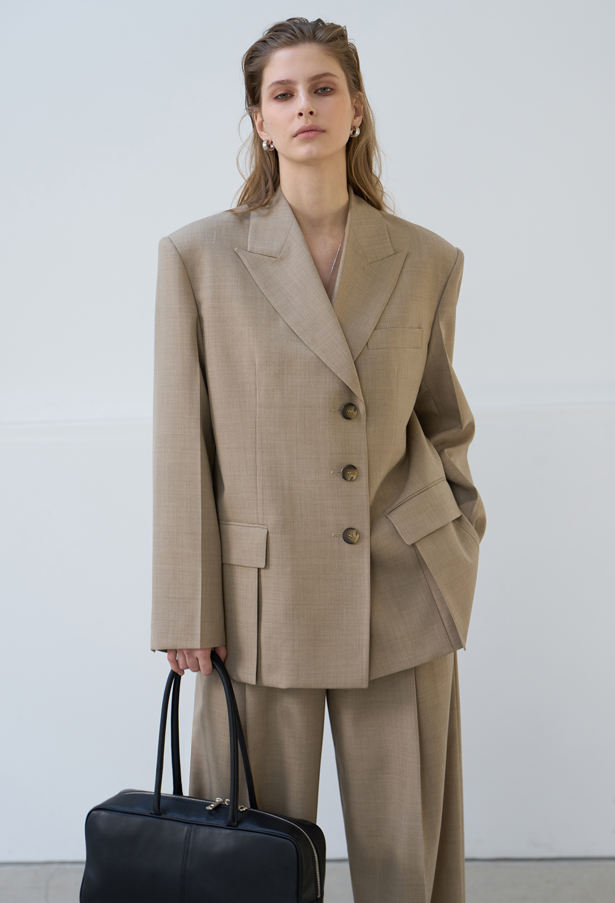 [Worn by Hyoyeon] VIRGIN WOOL TAILORED JACKET_FW2025