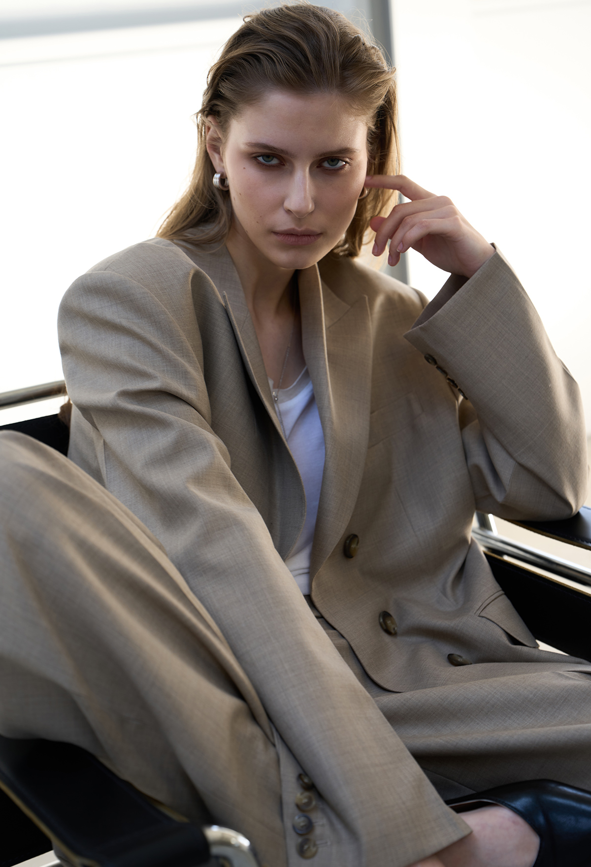 [Worn by Hyoyeon] VIRGIN WOOL TAILORED JACKET_FW2025