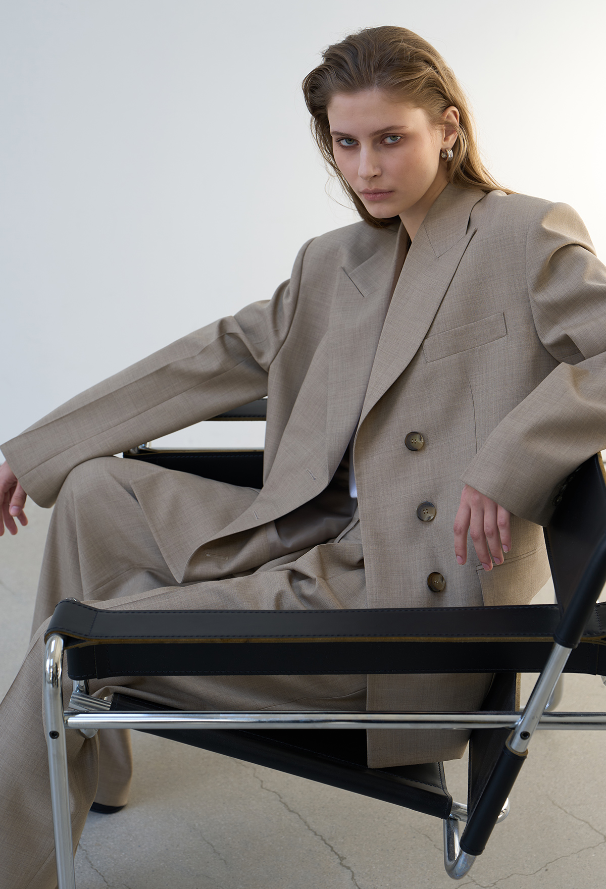 [Worn by Hyoyeon] VIRGIN WOOL TAILORED JACKET_FW2025