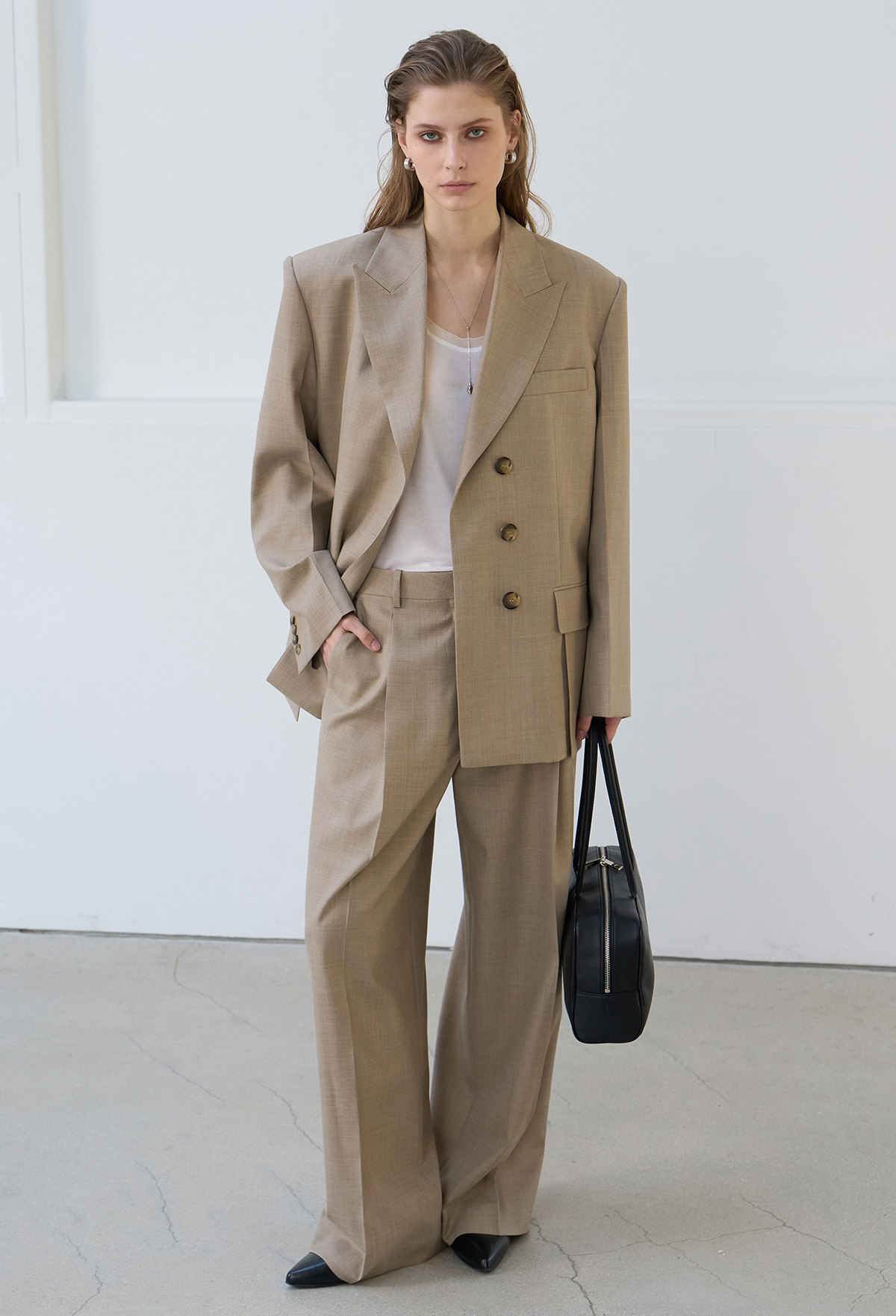 [Worn by Hyoyeon] VIRGIN WOOL TAILORED JACKET_FW2025