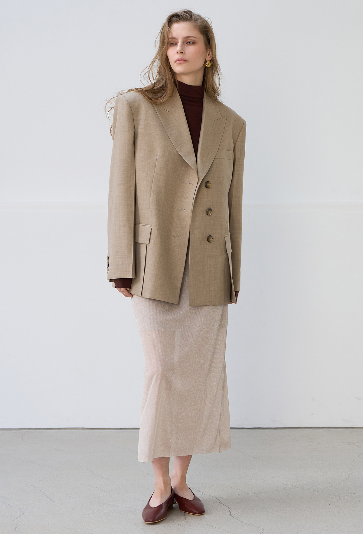 [Worn by Hyoyeon] VIRGIN WOOL TAILORED JACKET_FW2025