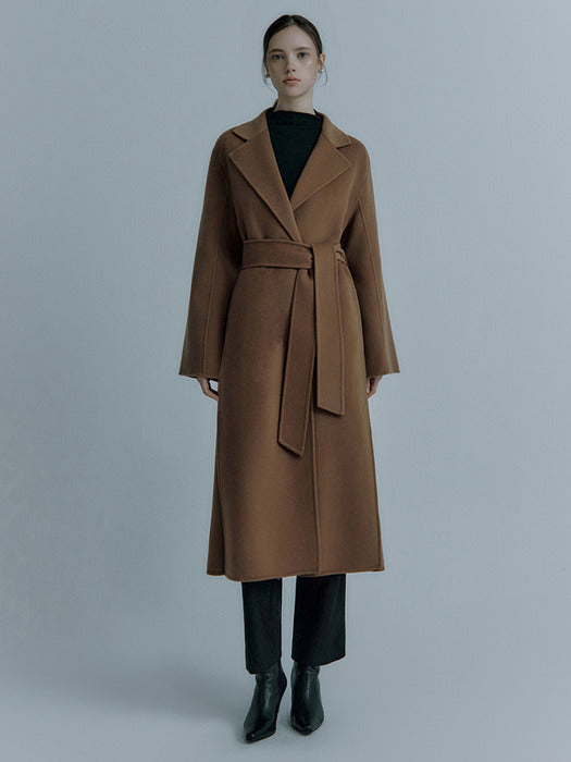 [Ivana Helsinki] Mirabelle silk cashmere coat (3colors)_FW2025