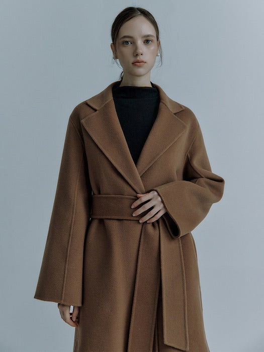 [Ivana Helsinki] Mirabelle silk cashmere coat (3colors)_FW2025