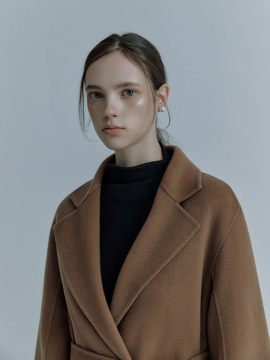 [Ivana Helsinki] Mirabelle silk cashmere coat (3colors)_FW2025