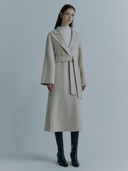 [Ivana Helsinki] Mirabelle silk cashmere coat (3colors)_FW2025