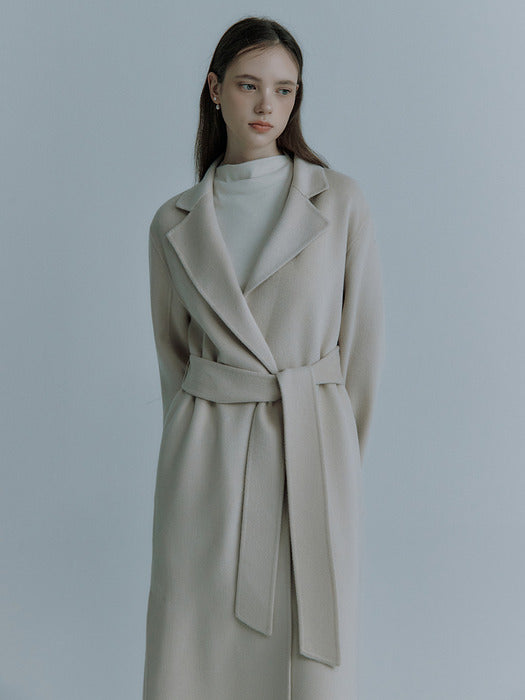 [Ivana Helsinki] Mirabelle silk cashmere coat (3colors)_FW2025