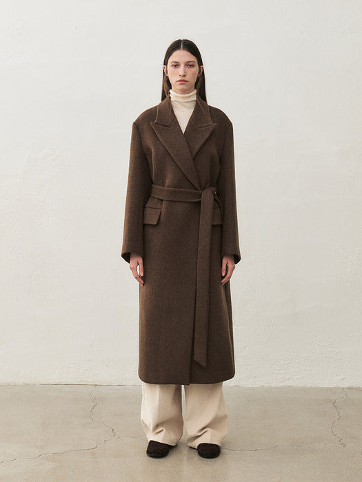 [Mohan] RTW CASHMERE PEAKED COLLAR LONG COAT_3COLORS_FW2025