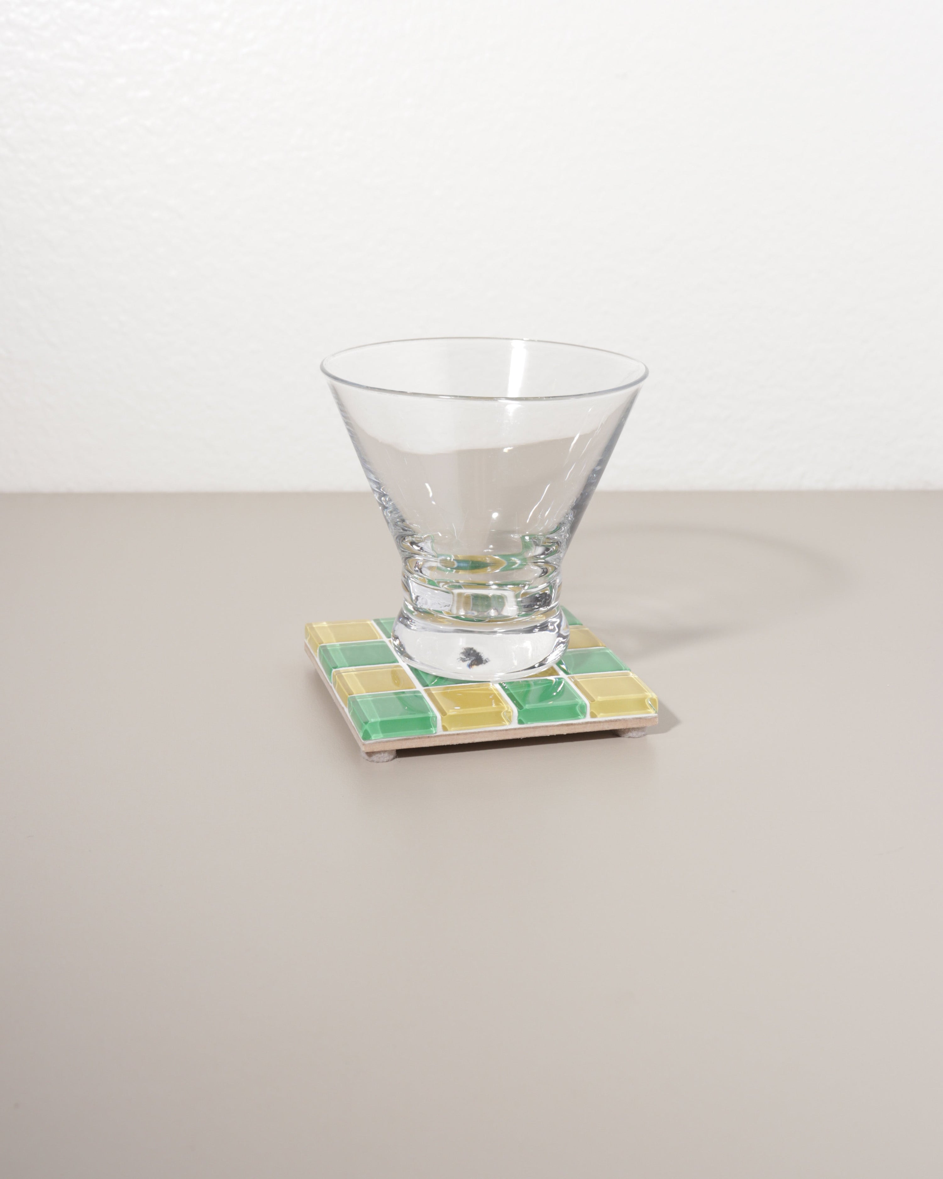 GLASS TILE COASTER - Tropical Summer
