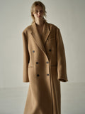 [Facade pattern] Cashmere double coat_camel_FW2025