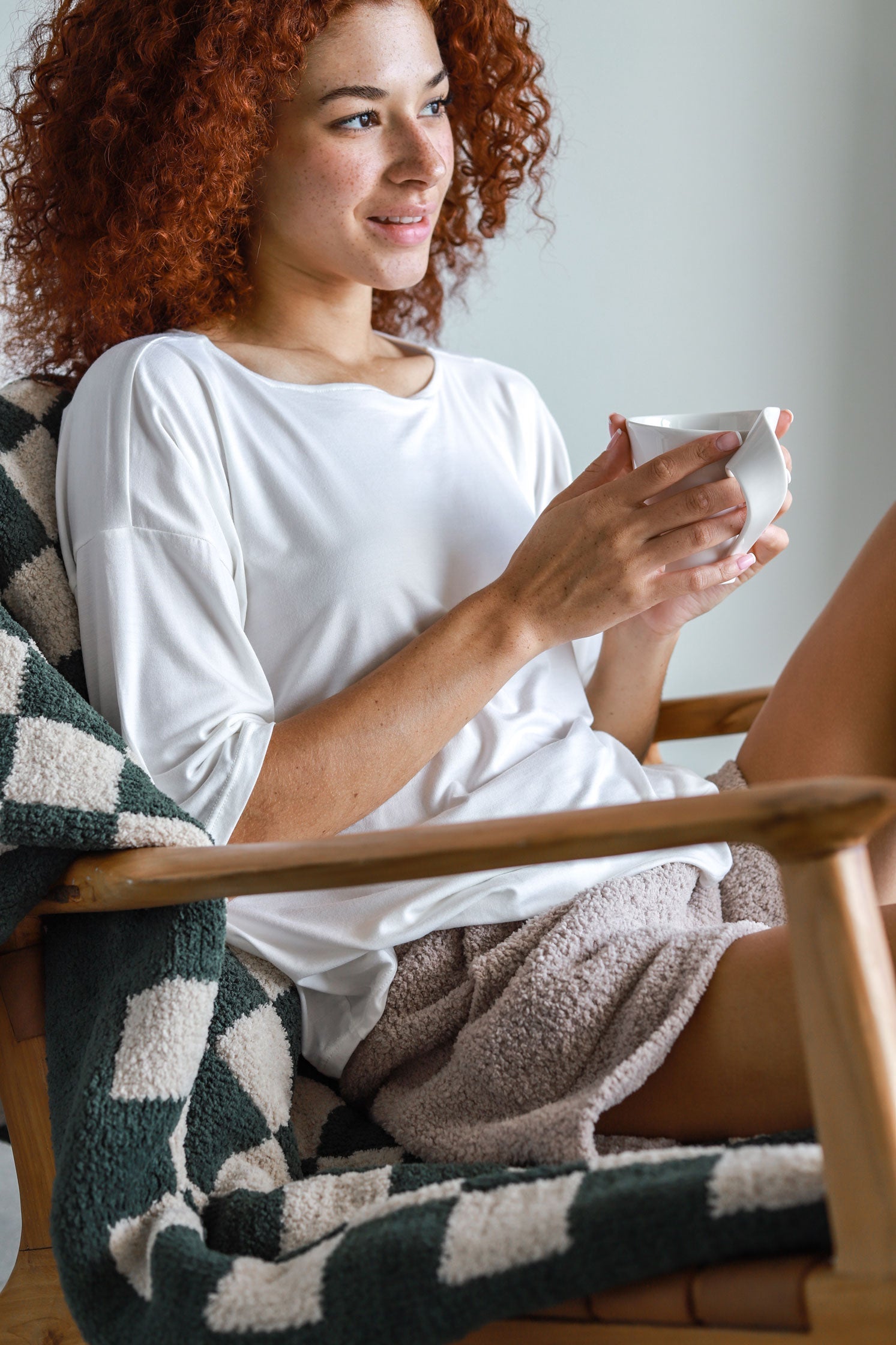 Naked Modal Boatneck Tee | Last Chance