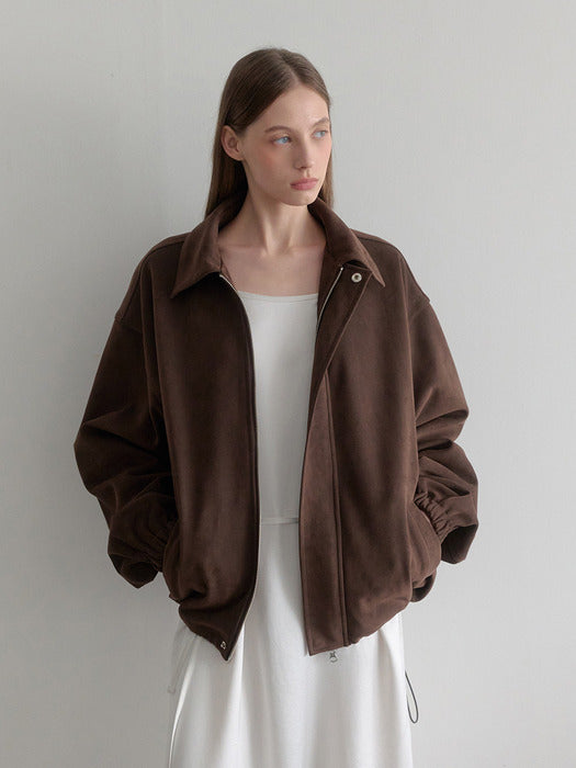 [Renav] esy suede Jacket (brown)_FW2025