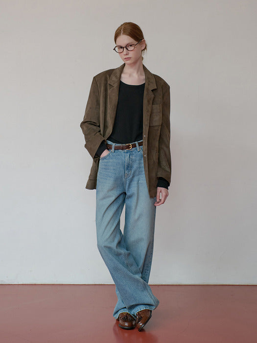 [NILBY P] 25FN leather single jacket [MO/BR]_FW2025