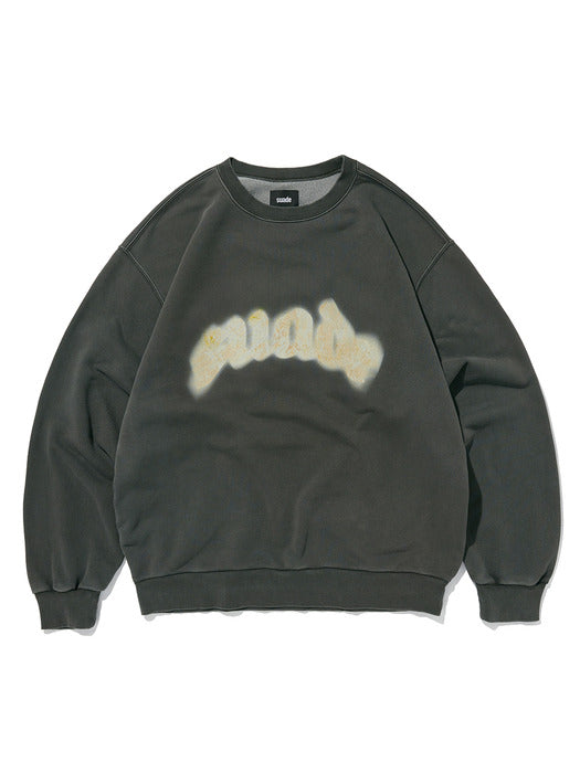 [SUADE] FIRE SUADE CREWNECK [PIGMENT BLACK]_FW2025