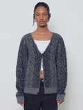 [SUADE] LEOPARD CARDIGAN [BLACK]_FW2025
