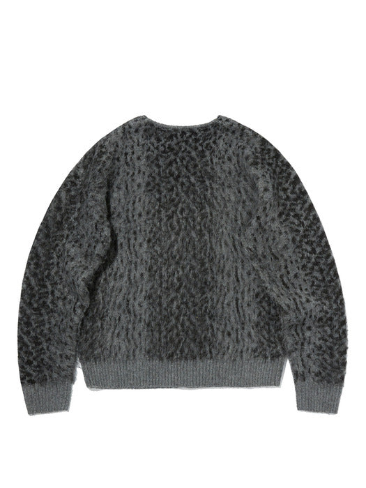 [SUADE] LEOPARD CARDIGAN [BLACK]_FW2025