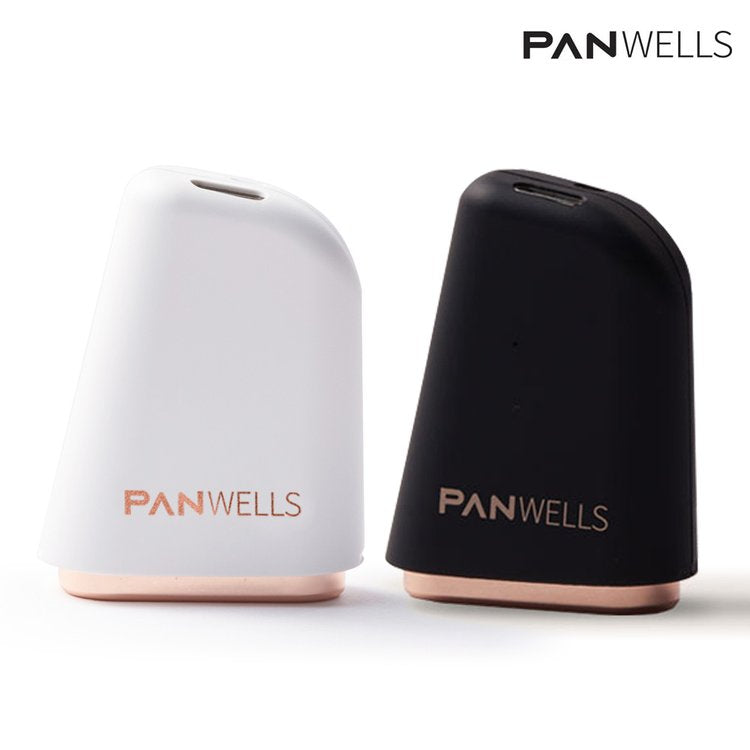 Panwells Portable Eye Massager “BRIGHT” (Black or White) -eye fatigue, tired eyes, eye strain, eye tension relief.