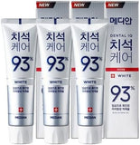 Median Dental IQ 93% Toothpaste 120g X 3 Pack White whitening toothpaste, 0.08 Ounce