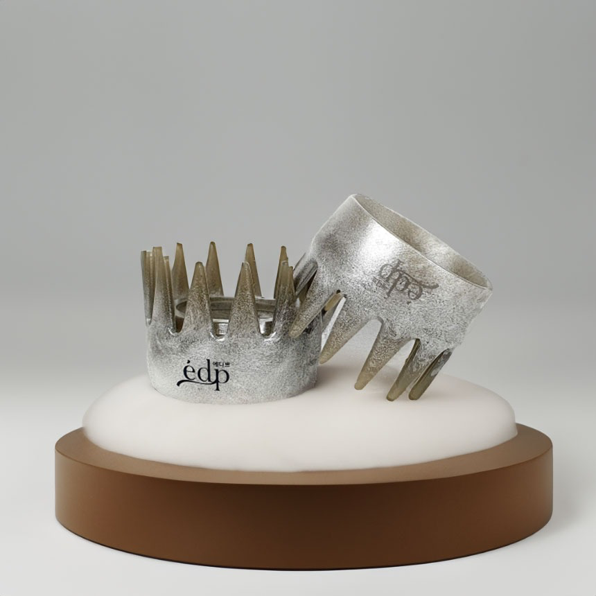 [SET]Tourmalime 2 Edip Green Agate Vertical Brackets