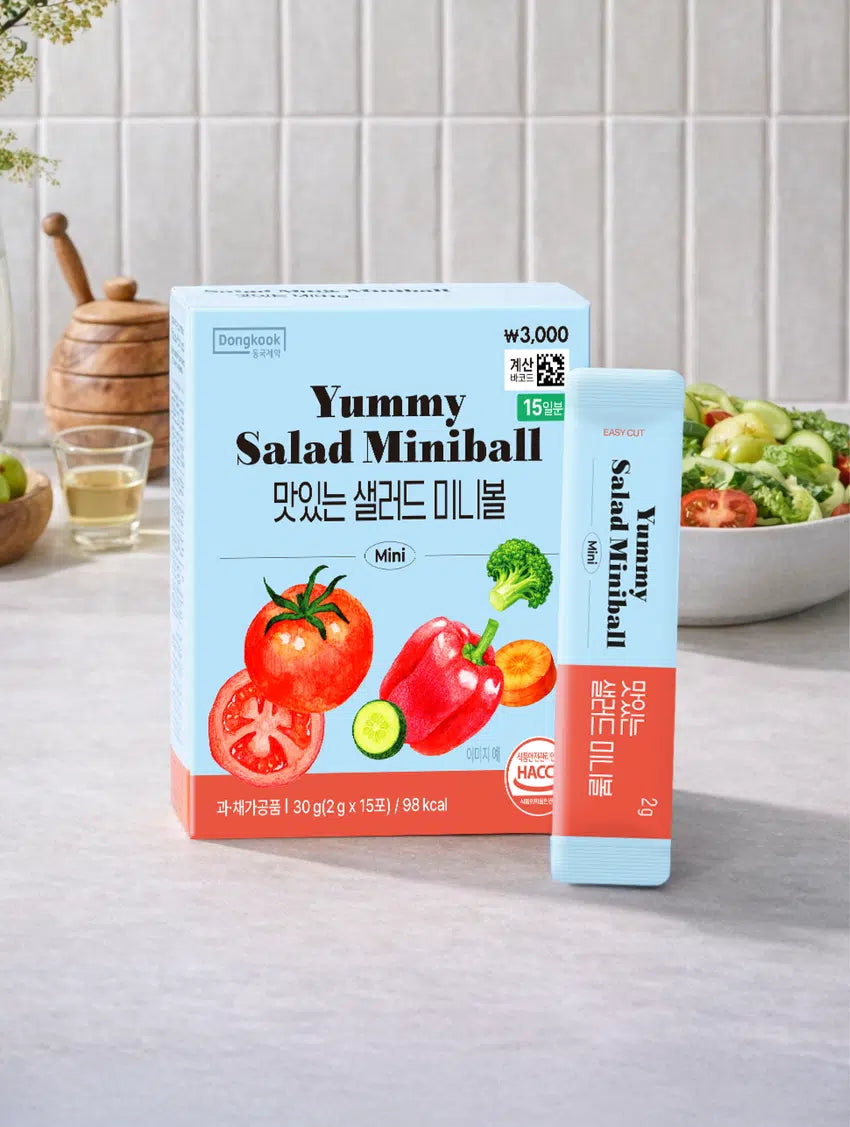 DONGKOOK Delicious Salad Miniball 15 Packs