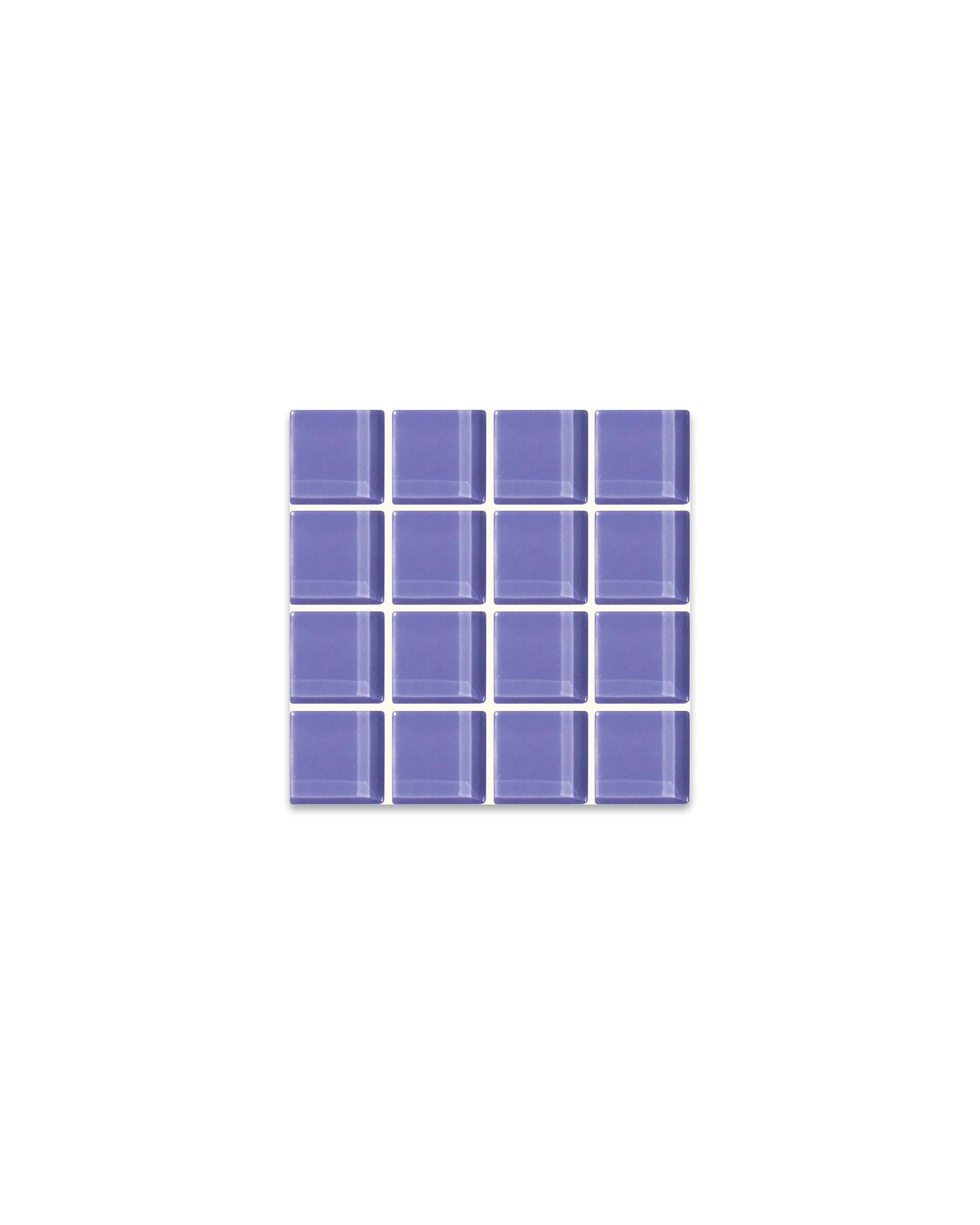 GLASS TILE COASTER - It's Lilac