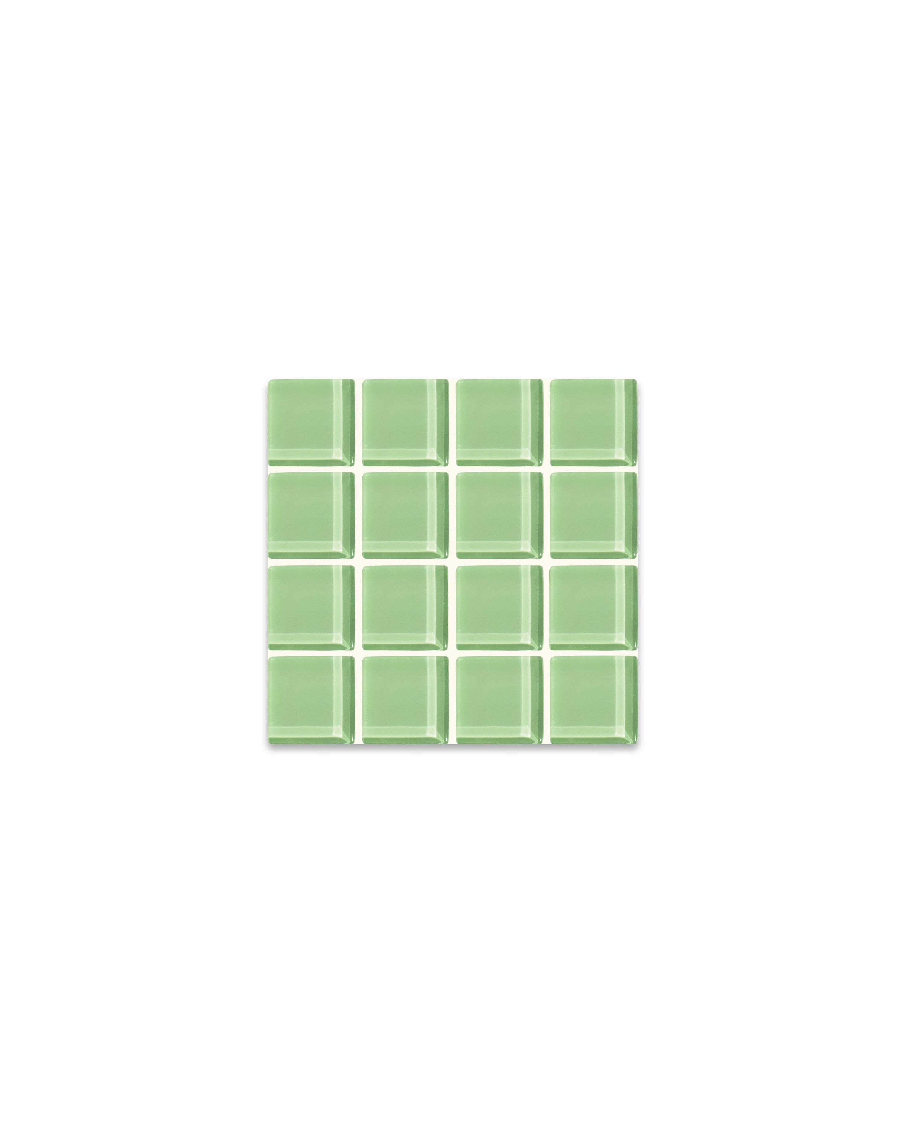 GLASS TILE COASTER - It's Lime