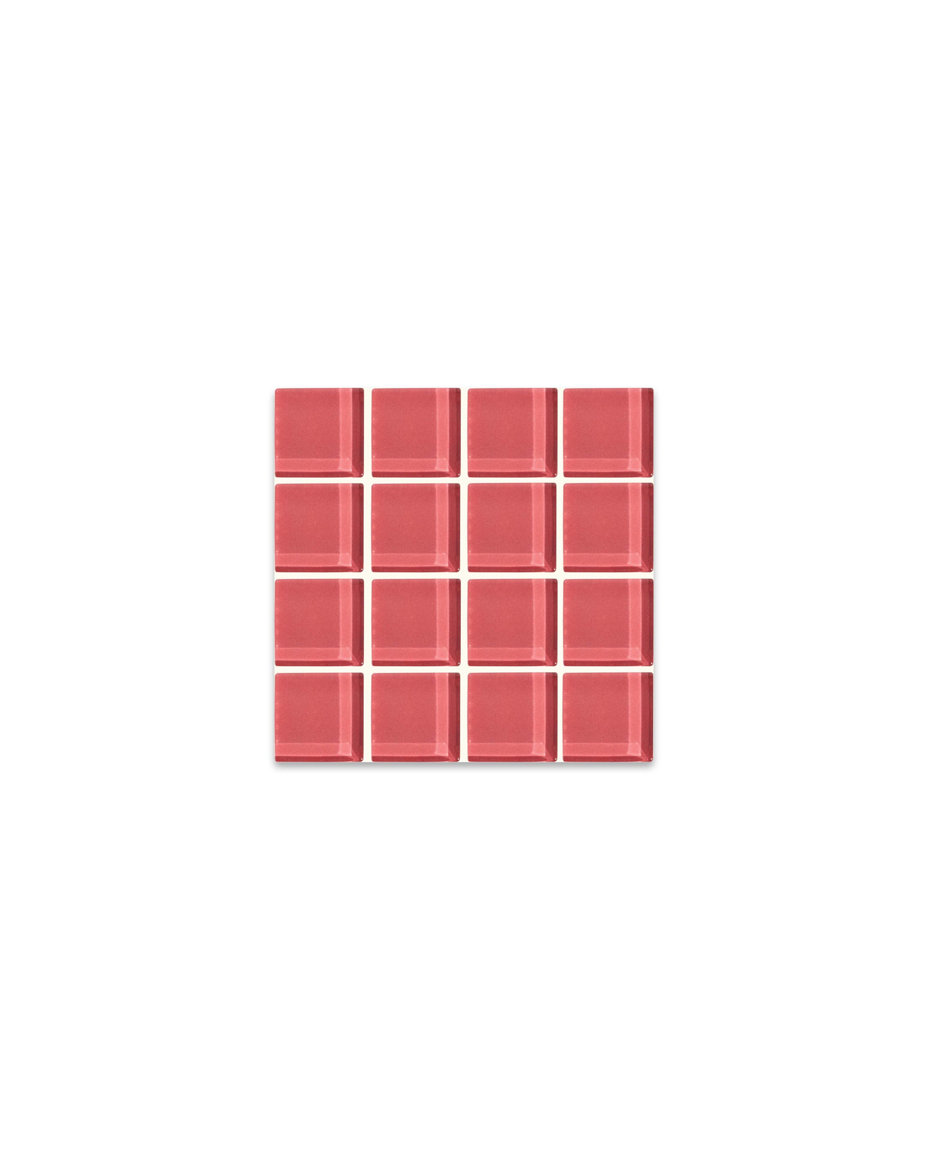 GLASS TILE COASTER - It's Rose