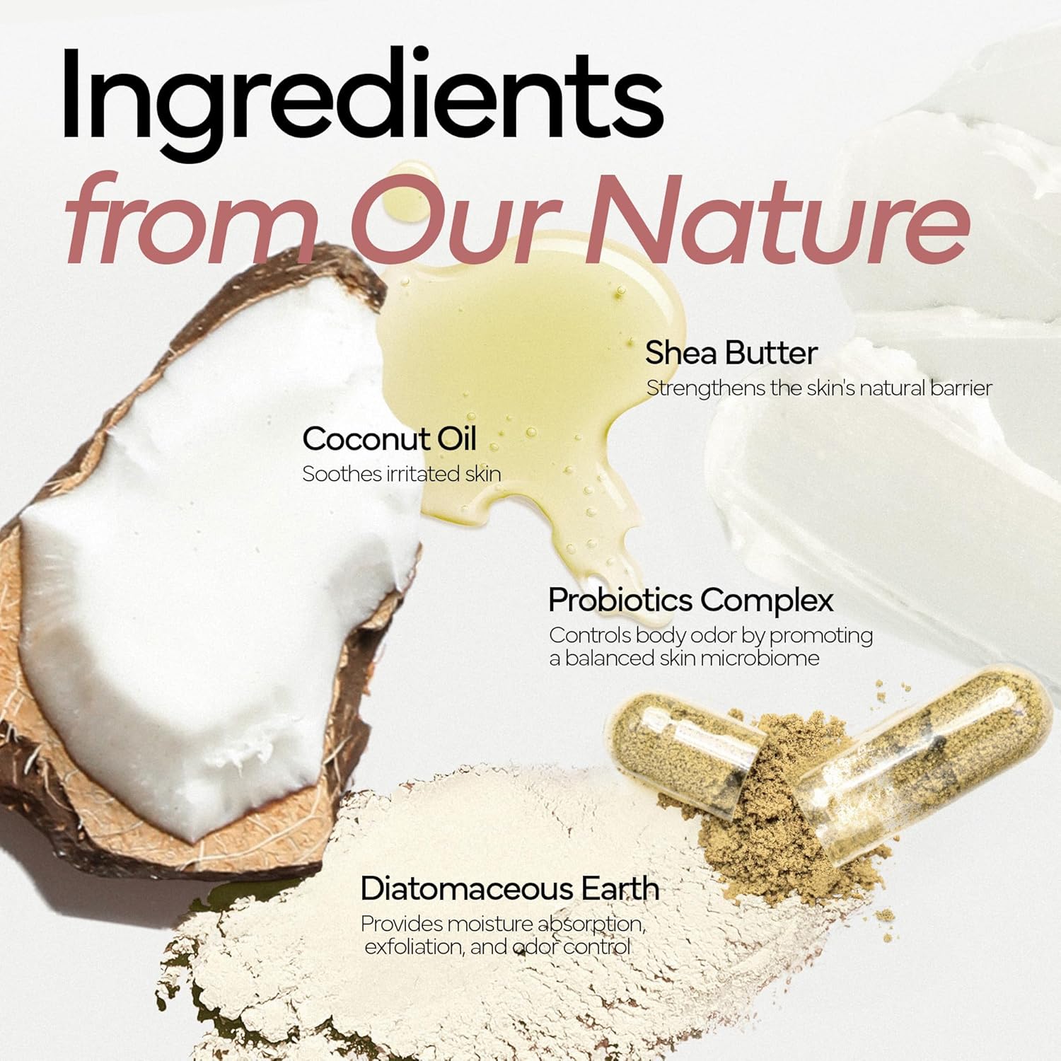 Ivoskin Aluminum-free Natural Deodorant for Women and Men
