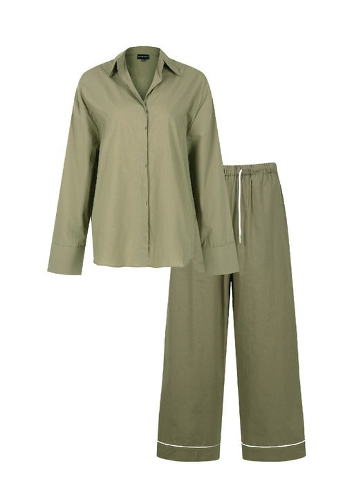 Carrie Oversized Pajamas Olive