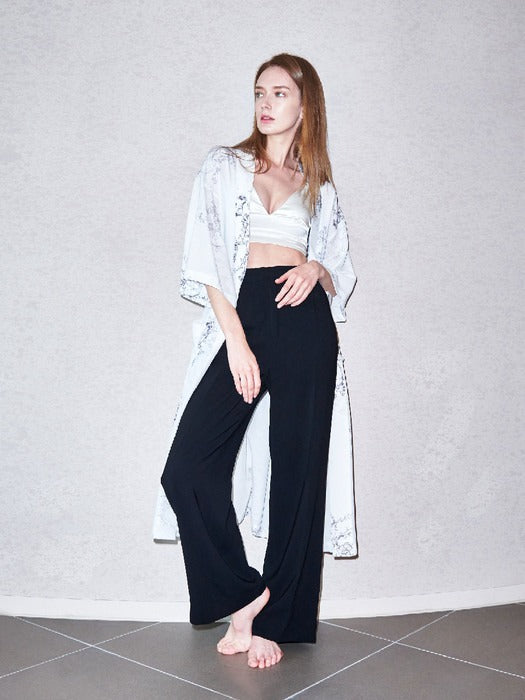Gaia Lab Maxi Robe Foggy Garden