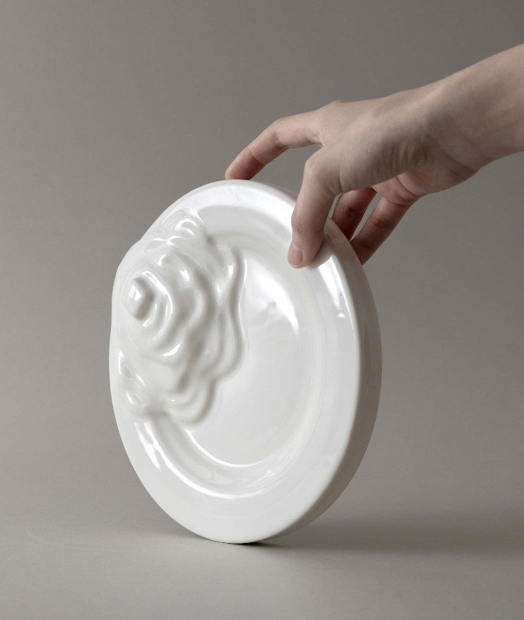 Leejae Butter Plate White