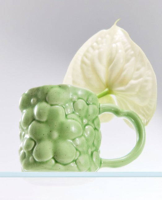 Leejae Flower Pattern Cup 3COLOR