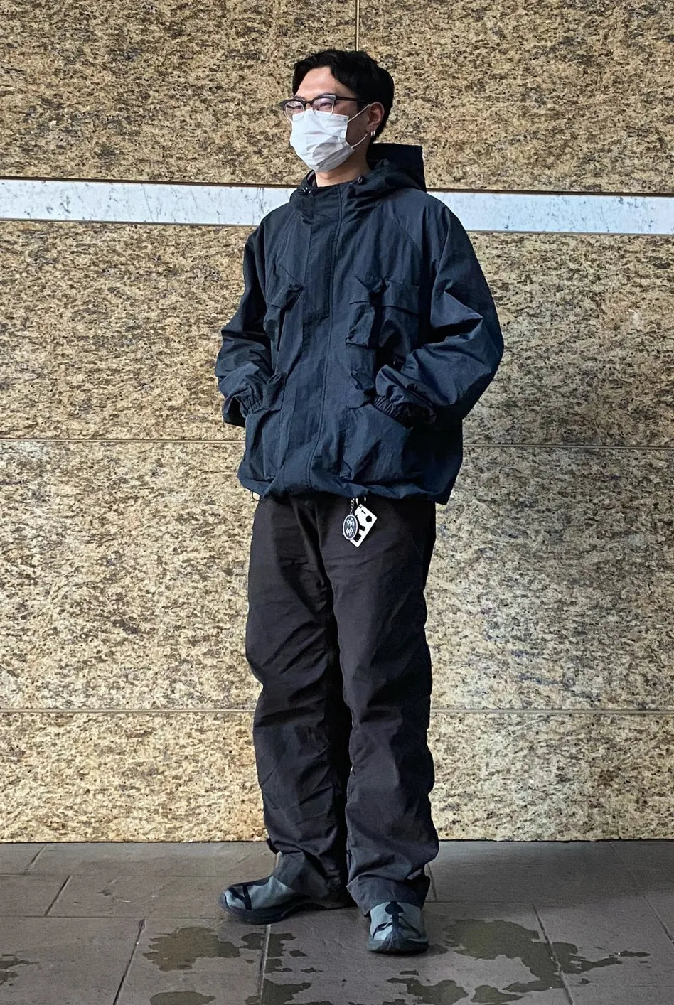 Multi-pocket Hooded Jumper