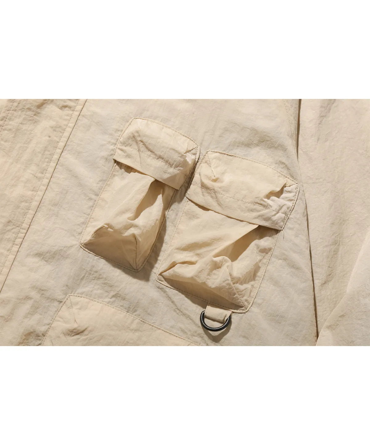 Multi-pocket Hooded Jumper