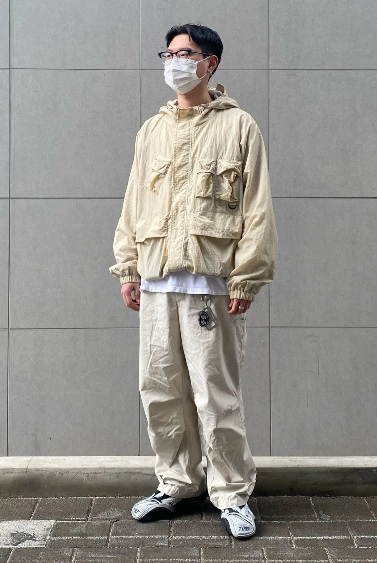 Multi-pocket Hooded Jumper