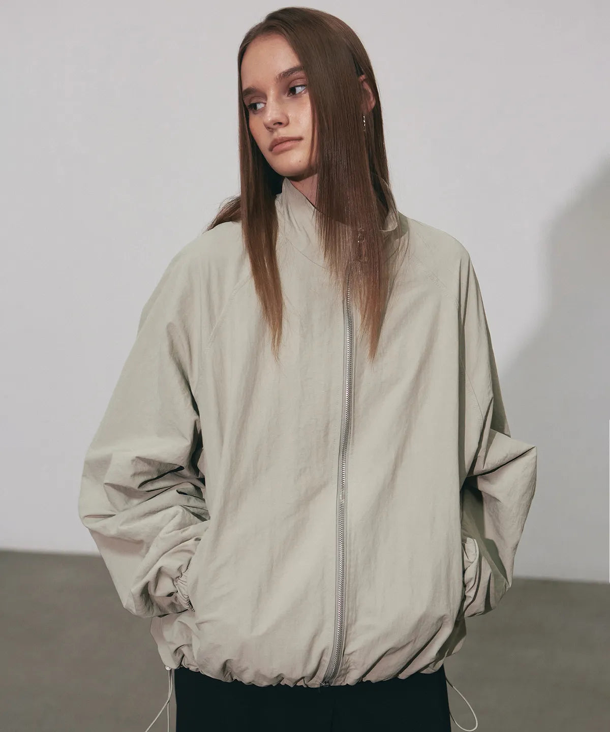 Nicole String Windbreaker