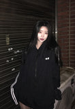 Number 5 Logo Overfit Two Way Jacket