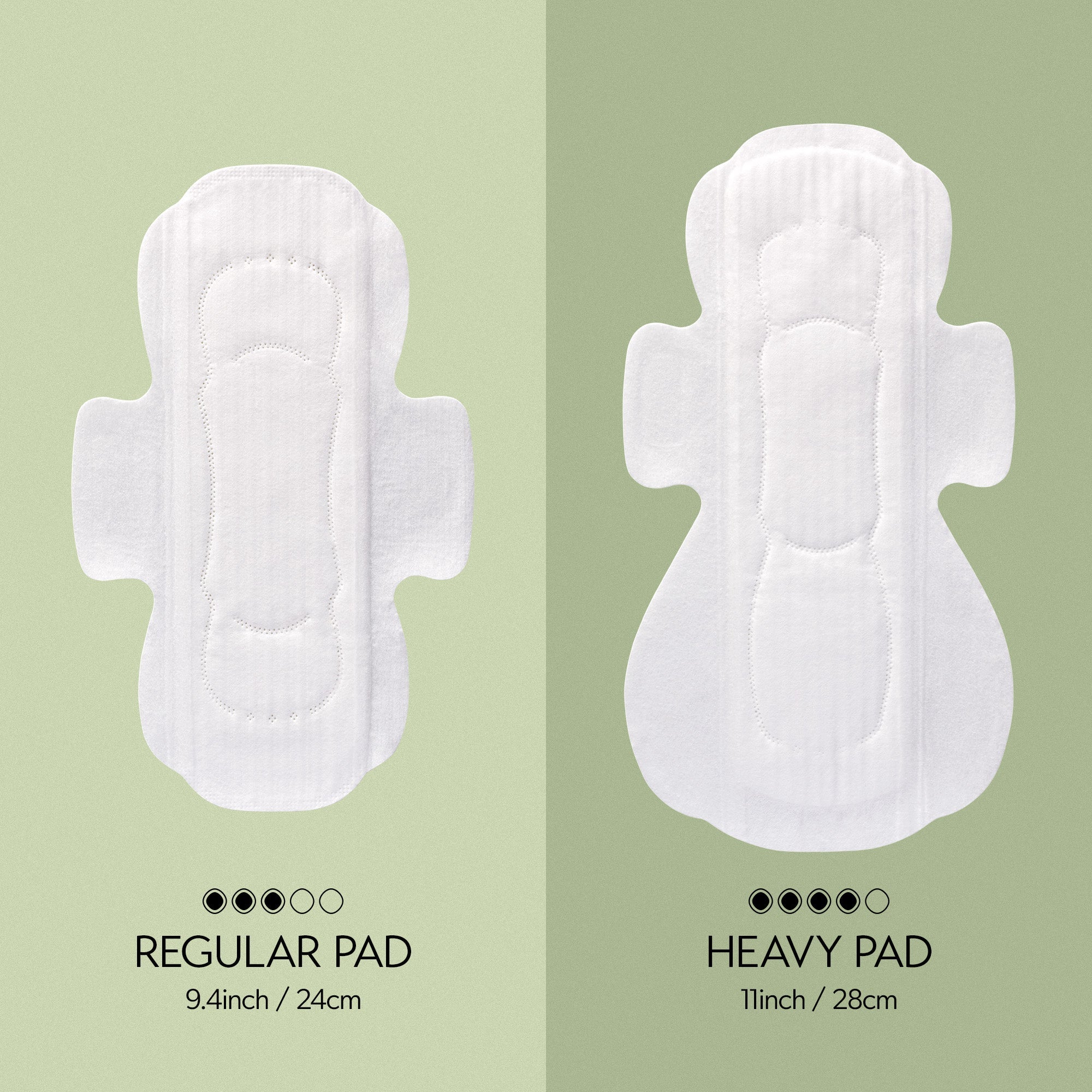 [4PACK SET] INERTIA Organic Labocell™ Premium Period Pads - PRISM