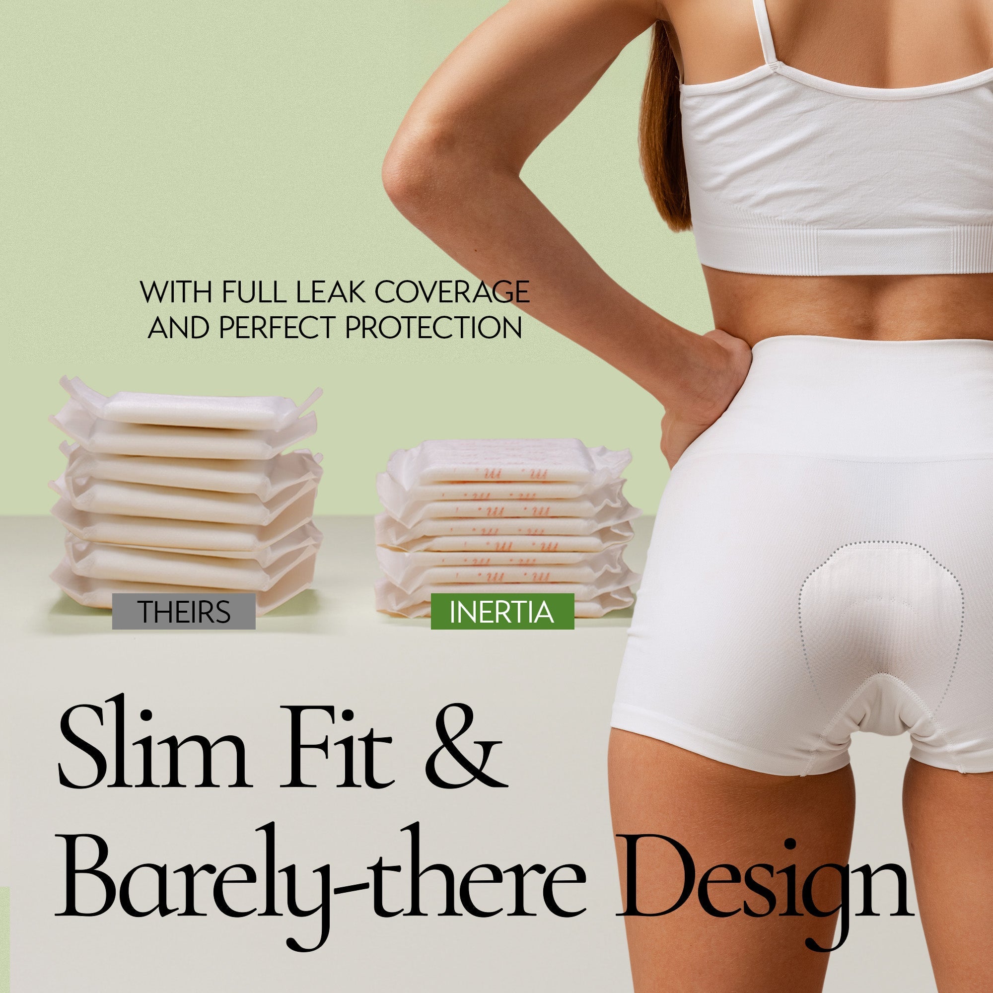 [4PACK SET] INERTIA Organic Labocell™ Premium Period Pads - PRISM