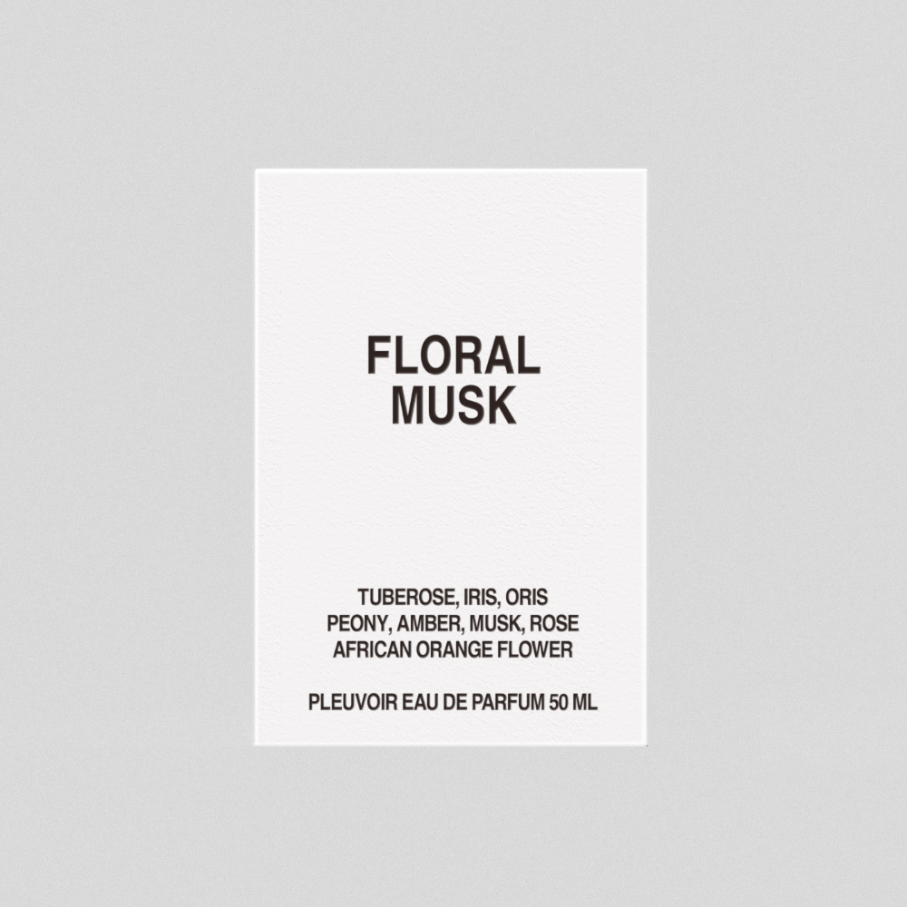 PLEUVOIR Floral Musk Eau De Parfum 50mL - KBEAUTY X
