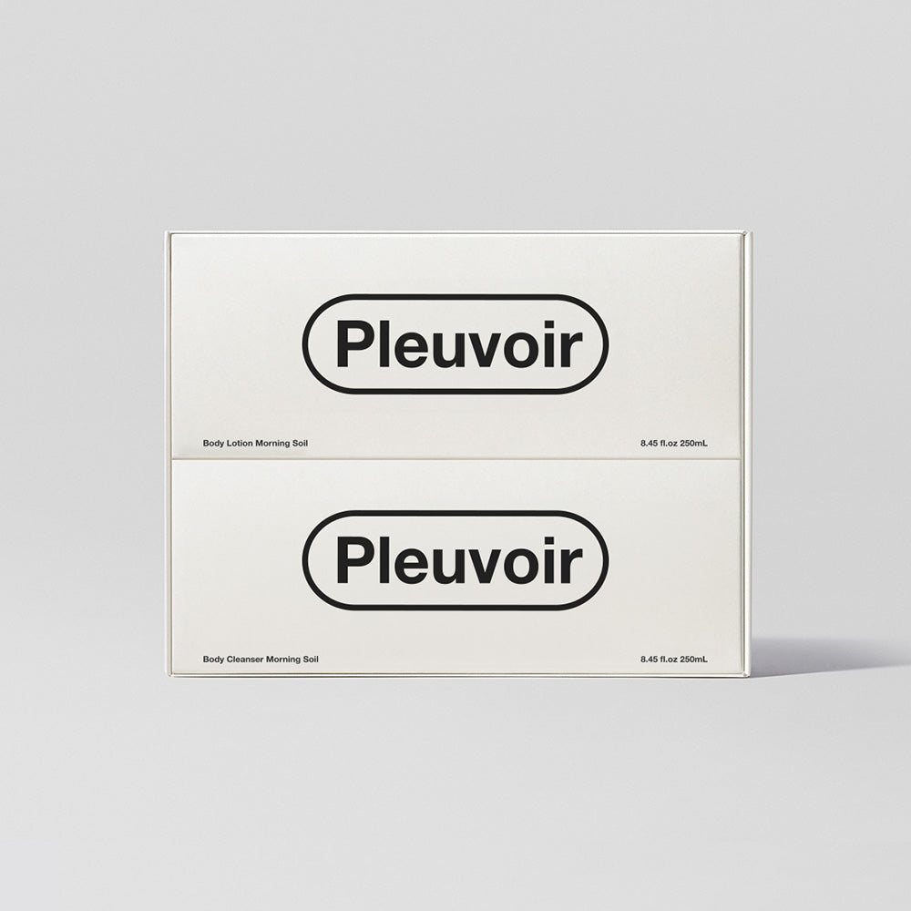 PLEUVOIR Morning Soil Body Set 250ml - KBEAUTY X