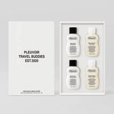 TRAVEL BUDDIES – Set of 4 ROSE WOOD & HINOKI LEATHER | 40ml x 4