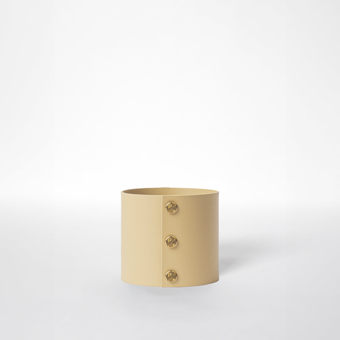 Plats Pot Cover Leather P (PETITE SIZE)