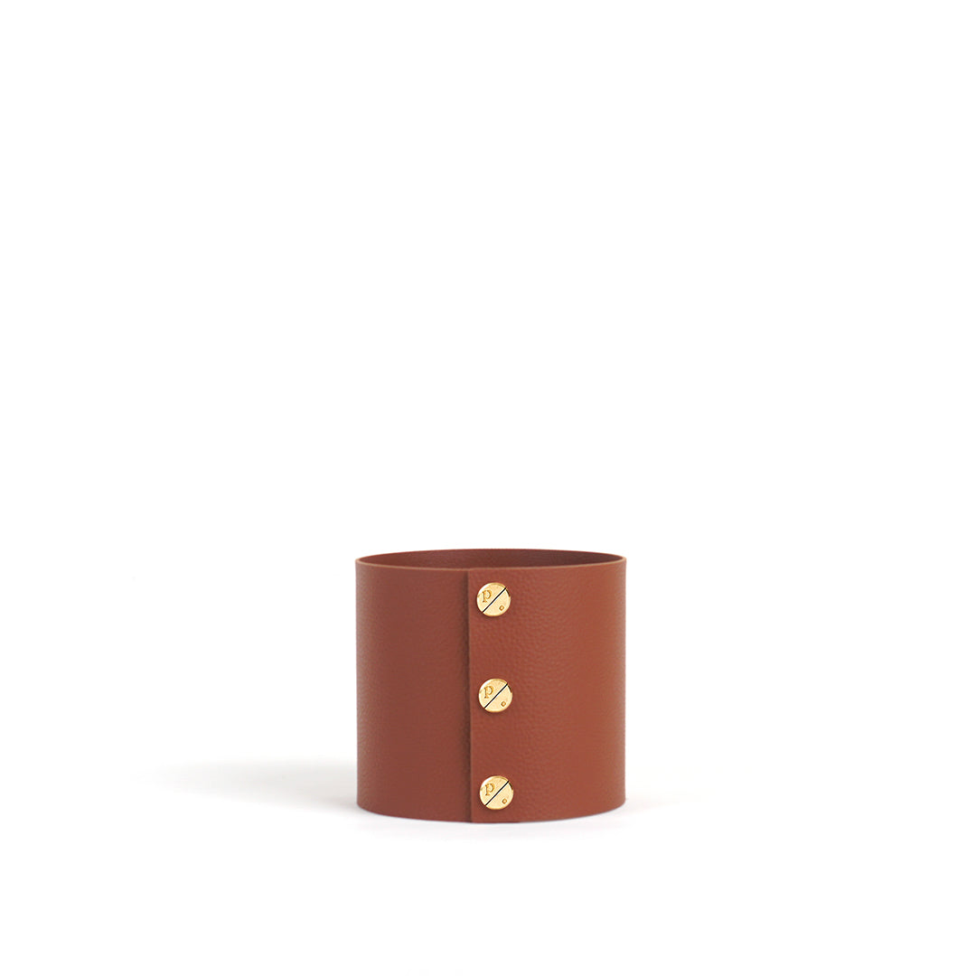 Plats Pot Cover Leather P (PETITE SIZE)