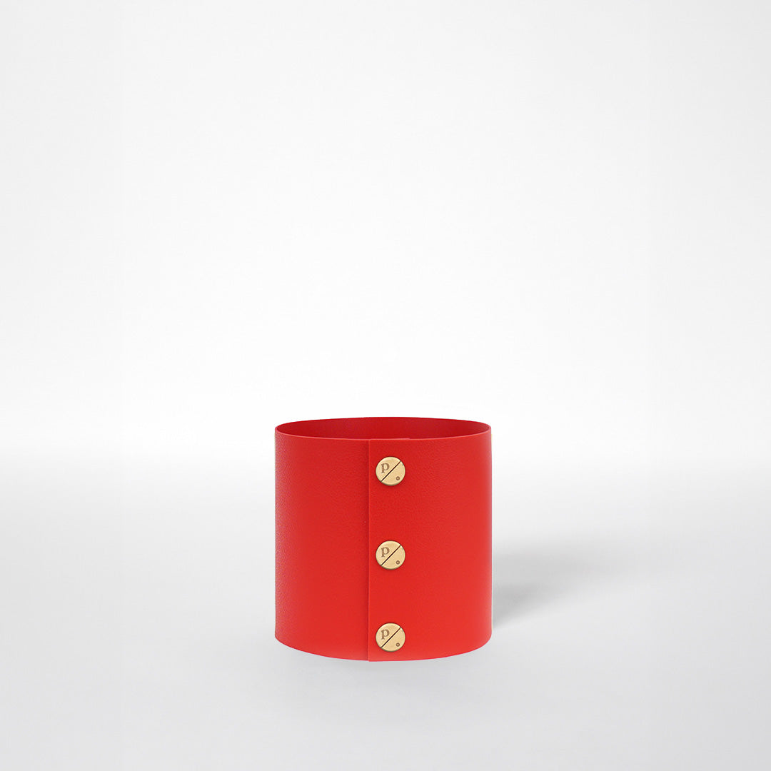 Plats Pot Cover Leather P (PETITE SIZE)