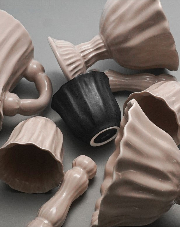 Leejae Pleated Mini Cup Set