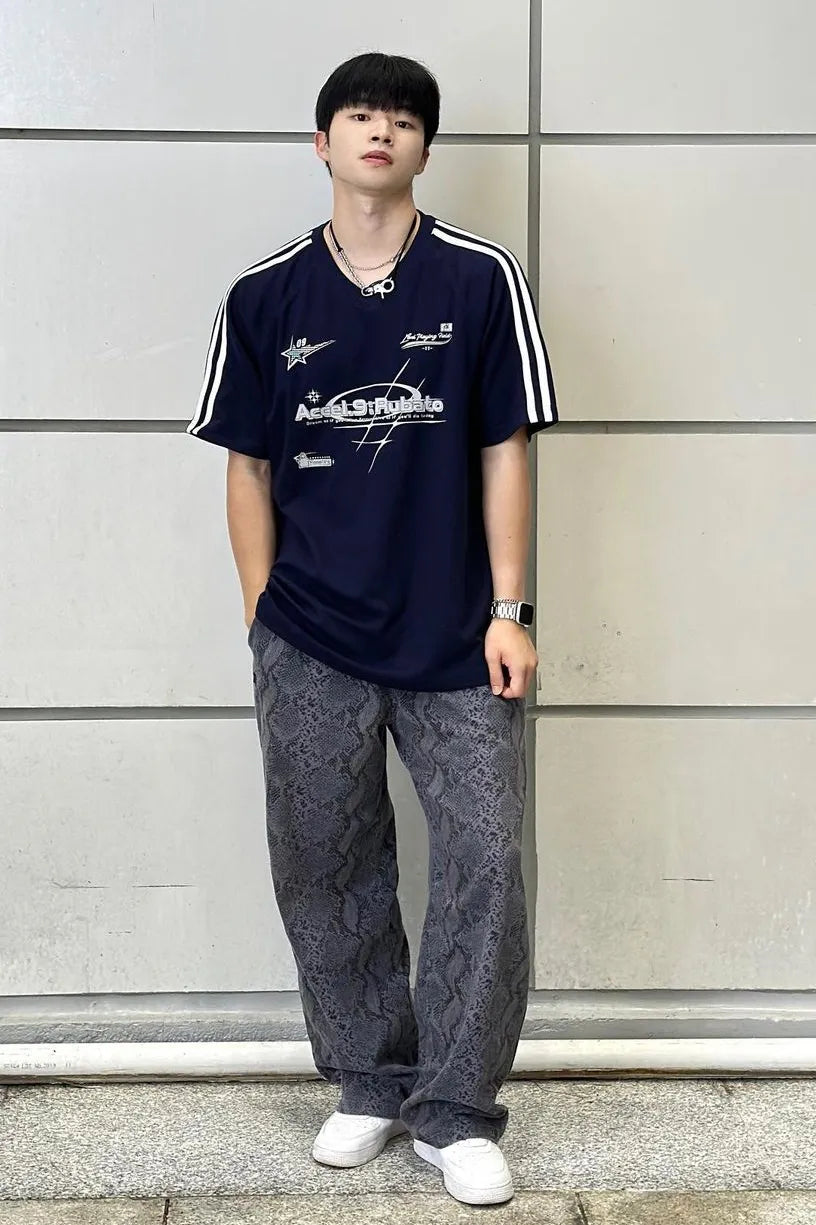 Rubato V-neck Short Sleeve T-shirt