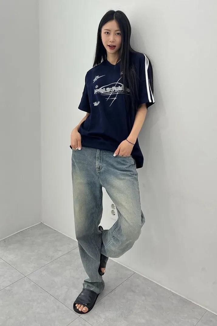 Rubato V-neck Short Sleeve T-shirt